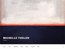 Tablet Screenshot of michelletholen.com